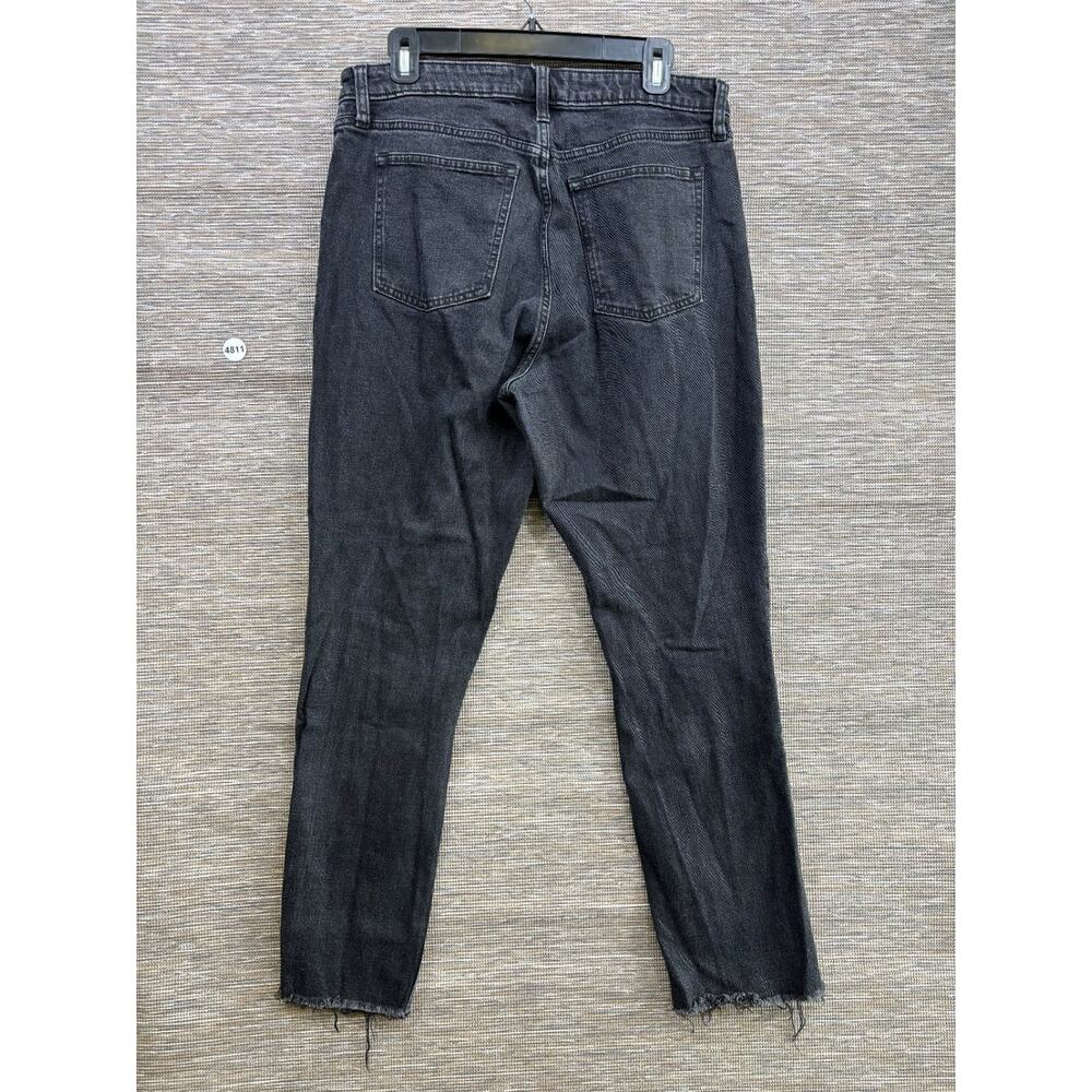 Abercrombie & Fitch The Skinny High Rise Jeans Womens Size 12S Black Curve Love - Picture 2 of 9